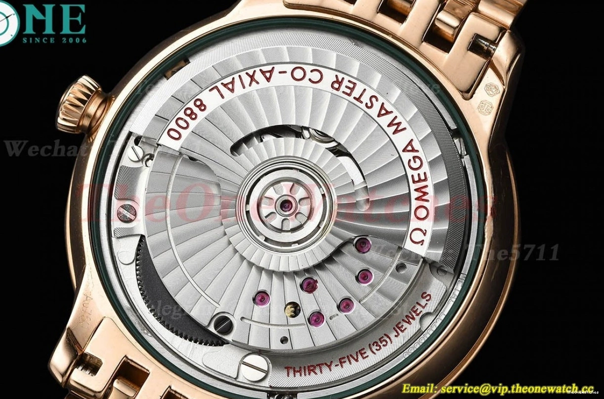 De A8800 RG Prestige Dial Ladies VSF Ville Dia 34mm Brown RG 0108